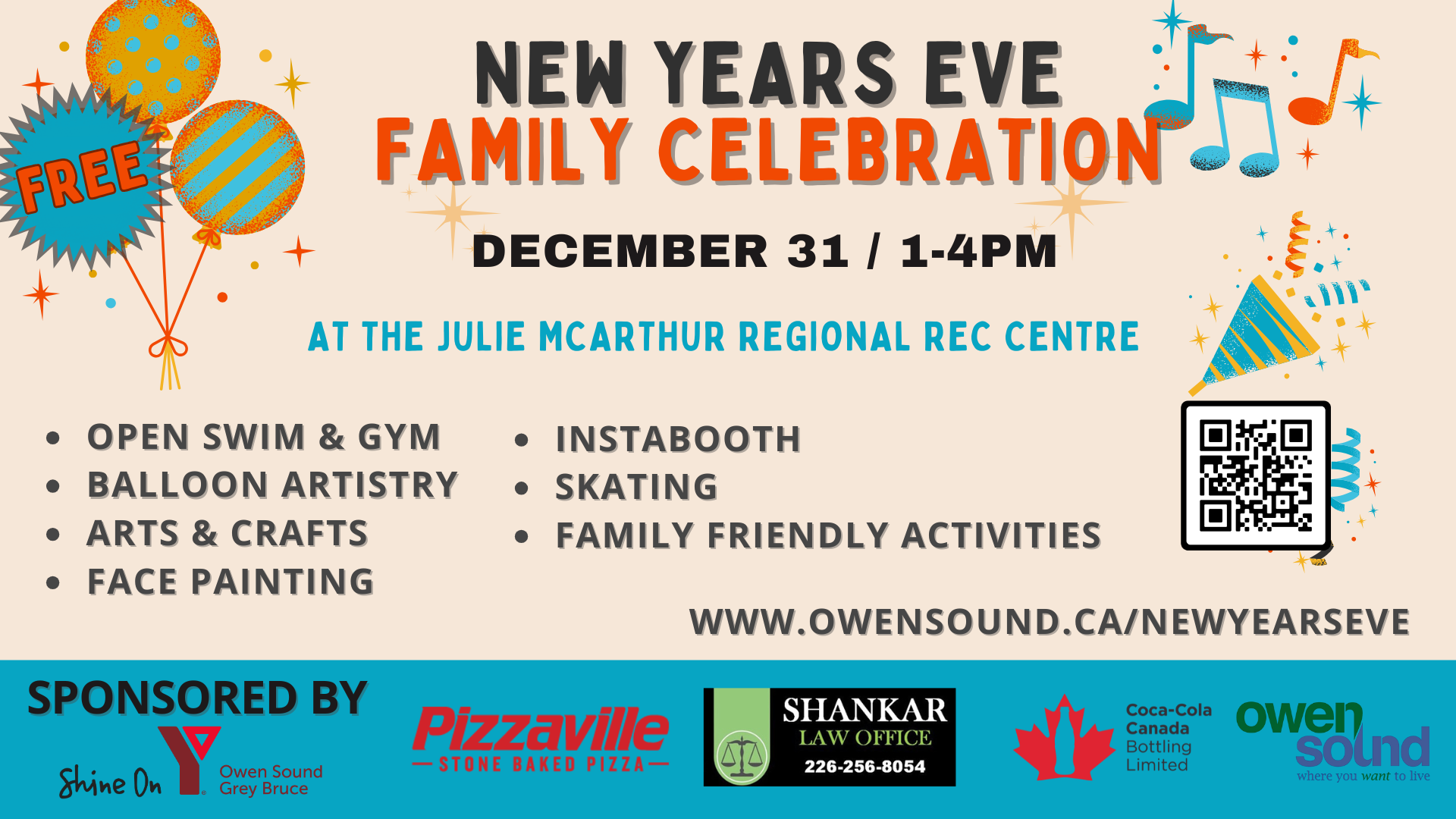 Event image New Years Family Celebration